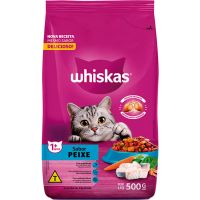 Ração para Gatos Whiskas Peixe - 500g