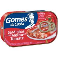 Sardinha Gomes da Costa ao Molho de Tomate - 125g