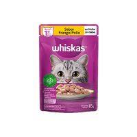 Ração para Gatos Whiskas Sachê Frango - 85g