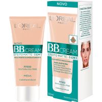 Creme Facial B.B. Cream Efeito Matte 5 em 1 Cor Média FPS50 - 30ml