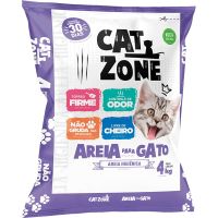 Areia Higiênica Para Gatos Catzone - 4kg