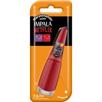 Esmalte Impala Cremoso Maratonando com Netflix Netinha (Blister) - 7,5ml