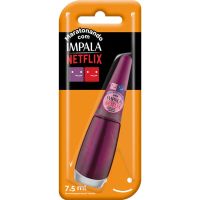 Esmalte Impala Perolado Maratonando com Netflix Nova Temporada (Blister) - 7,5ml