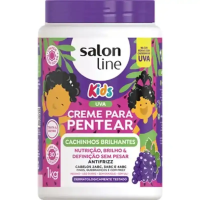 Creme para Pentear Salon Line Condicionador Kids Cachinhos Brilhantes - 1kg