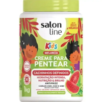 Creme para Pentear Infantil Salon Line Kids Cachinhos Definidos - 1kg